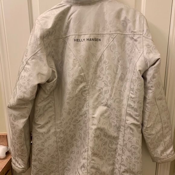 **HELLY HANSEN** White Winter Jacket Sz: L - Picture 6 of 6